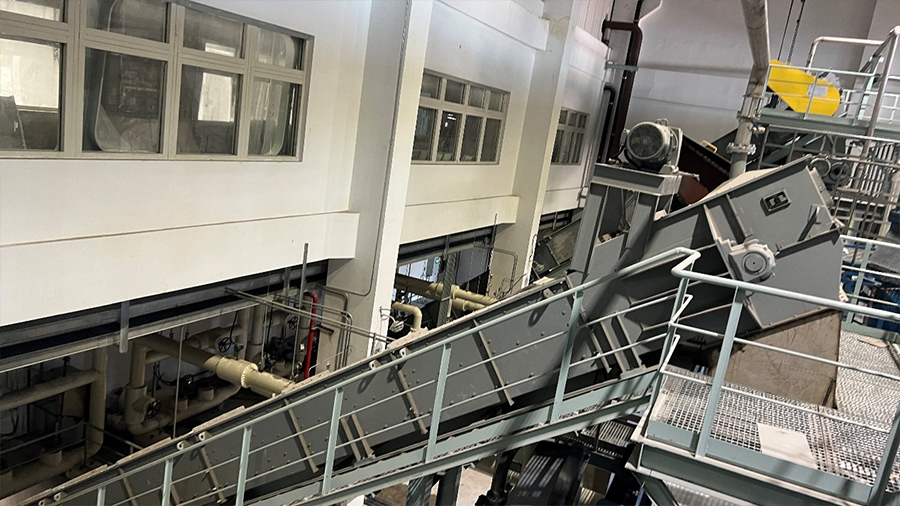 張家港市污泥干化EPC刮板機項目